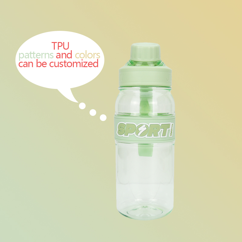 High Quality 800ml Gym Fitness Sports Motivational Water Bottle with Time Marker