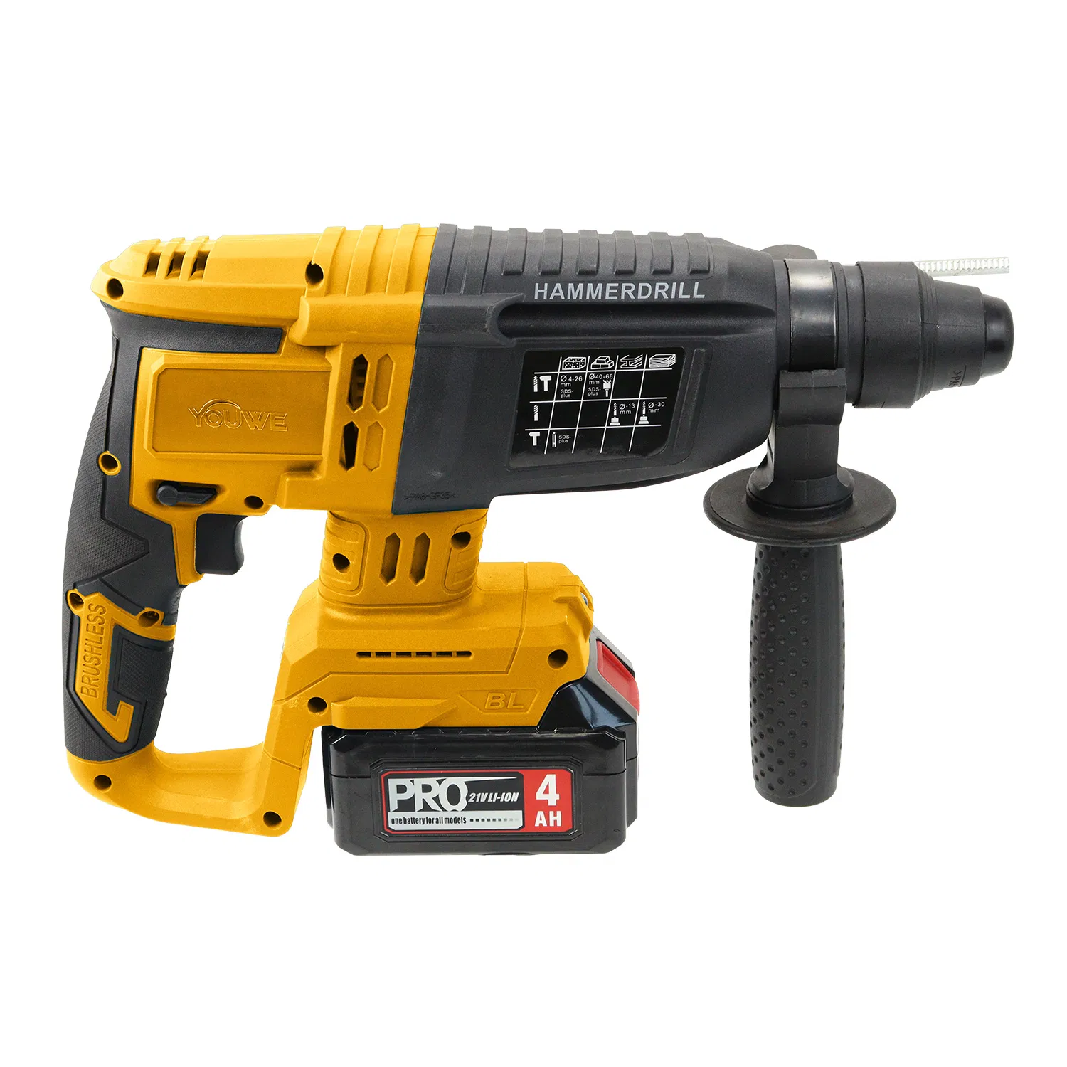 Компактный перфоратор Youwe для ремонта