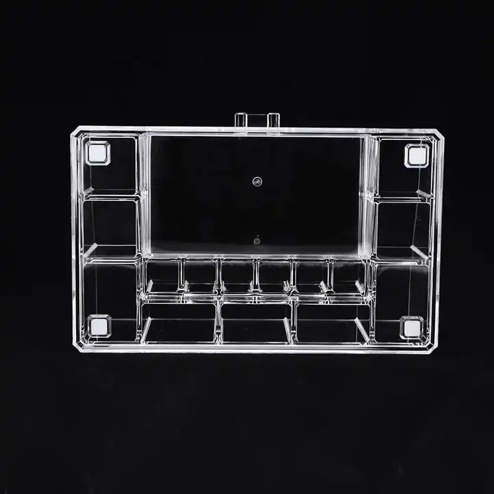 Plastic Promotional Gift Beauty Lipstick Organizer Box Storage with Drawer Jewelry