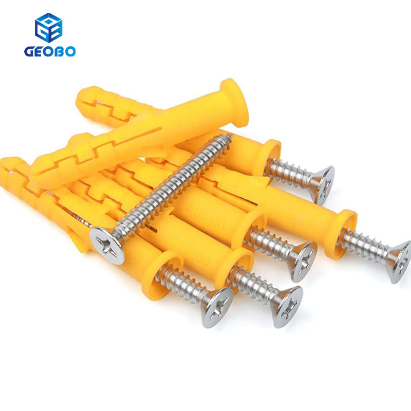 Drywall Expansion Wall Anchor Plastic Wall Self-Tapping Screws