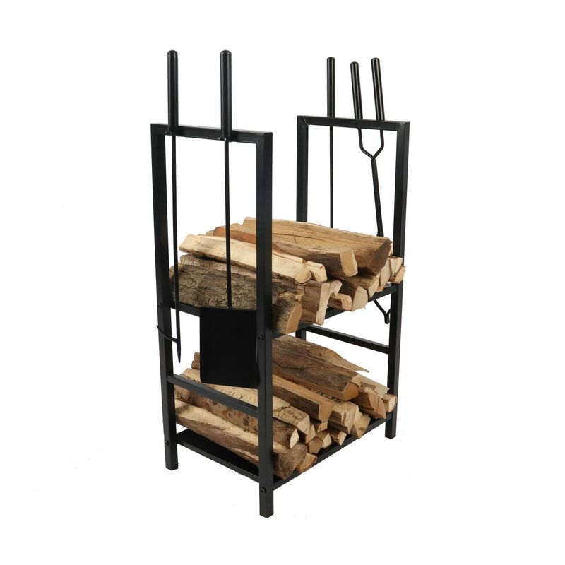 Popular Metal Firewood Rack / Log Holder in Knock Down