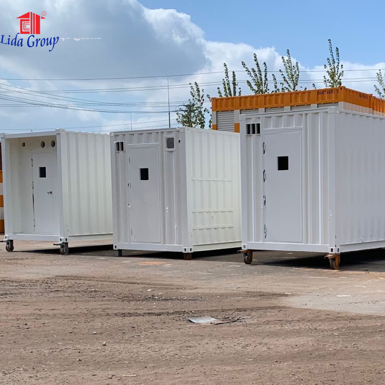 Shipping Container Bike Shop Garage