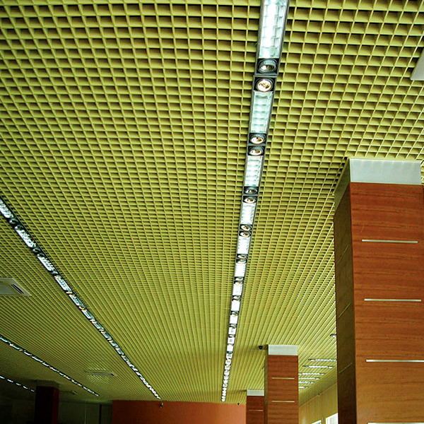 High Quality Interior Building Material Aluminum Ceiling Grid for Shopping Mall