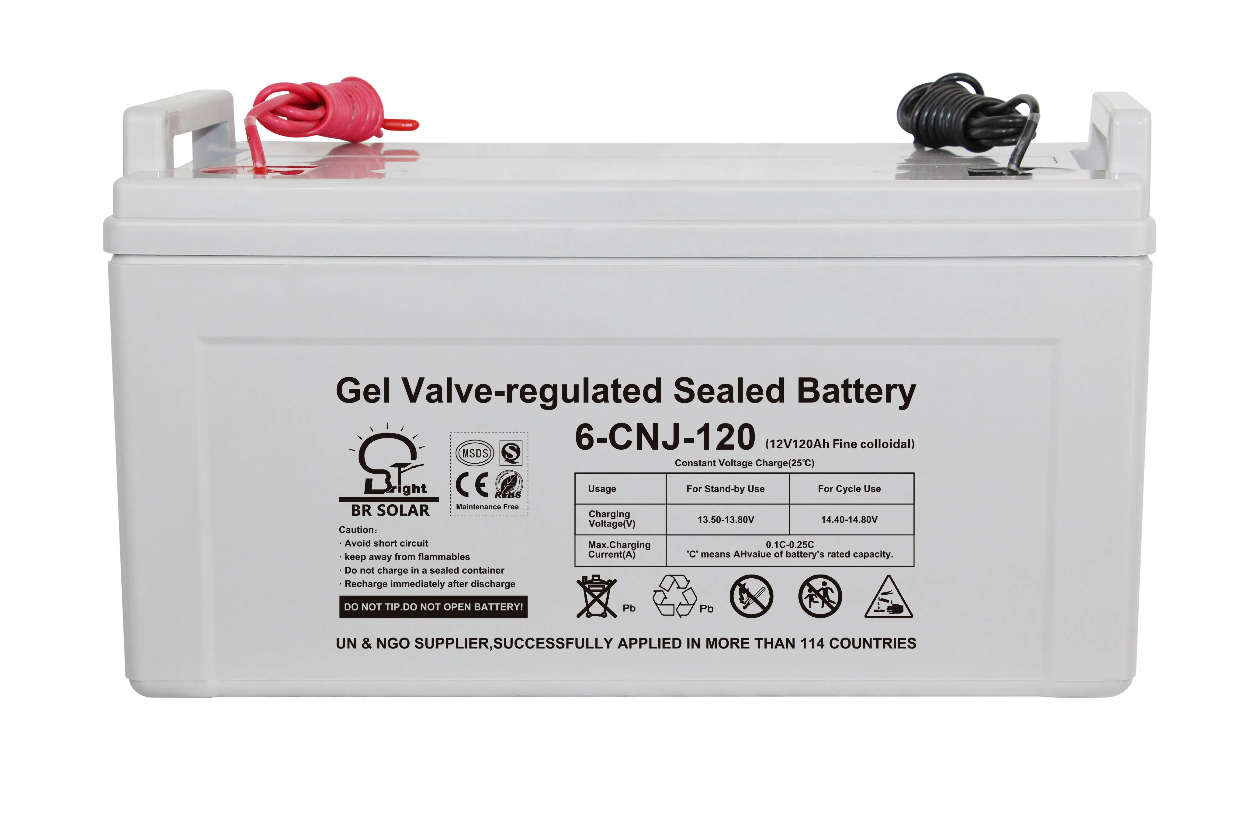 12V 18ah 38ah 60ah 80ah 100ah 120ah 150ah 200ah 250ah Gelled Battery AGM Sealed Maintenance Free Valve Regulated Deep Cycle Rechargeable Storage Solar Battery