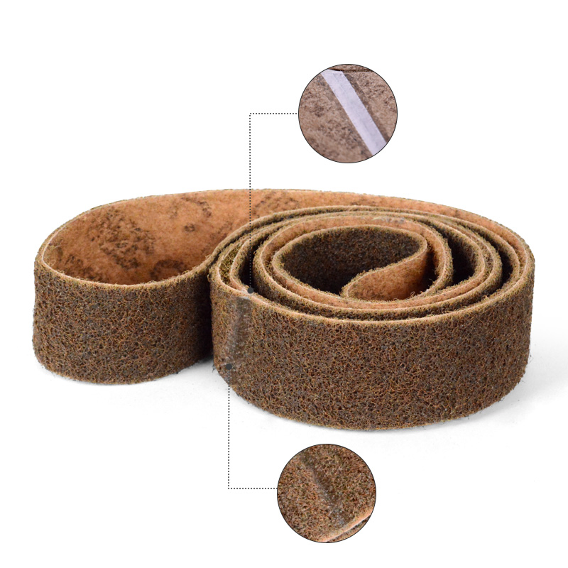 Низкорастяжимые бесшовные абразивные ленты для полировки