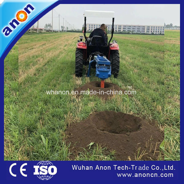 Anon Tractor Mouthed Earth Auger Ground Hole Drill Post Hole Digger