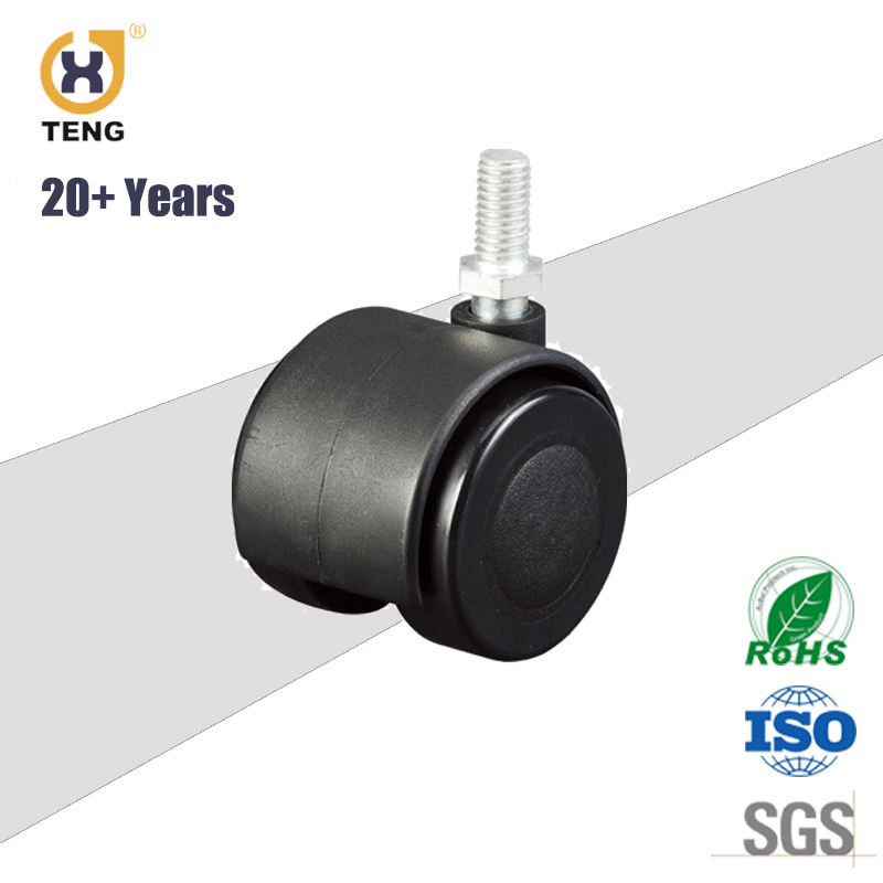 2.5inch Swivel Dual-Wheel Caster Medical Table Wheel