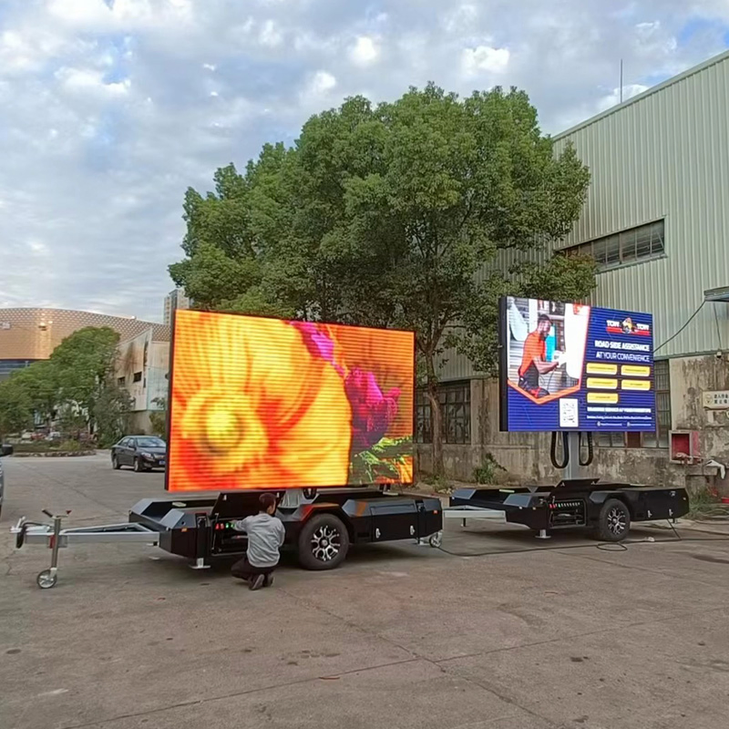 Hw8ne Energy Outdoor Full Color Mobile Trailer LED Display Screen