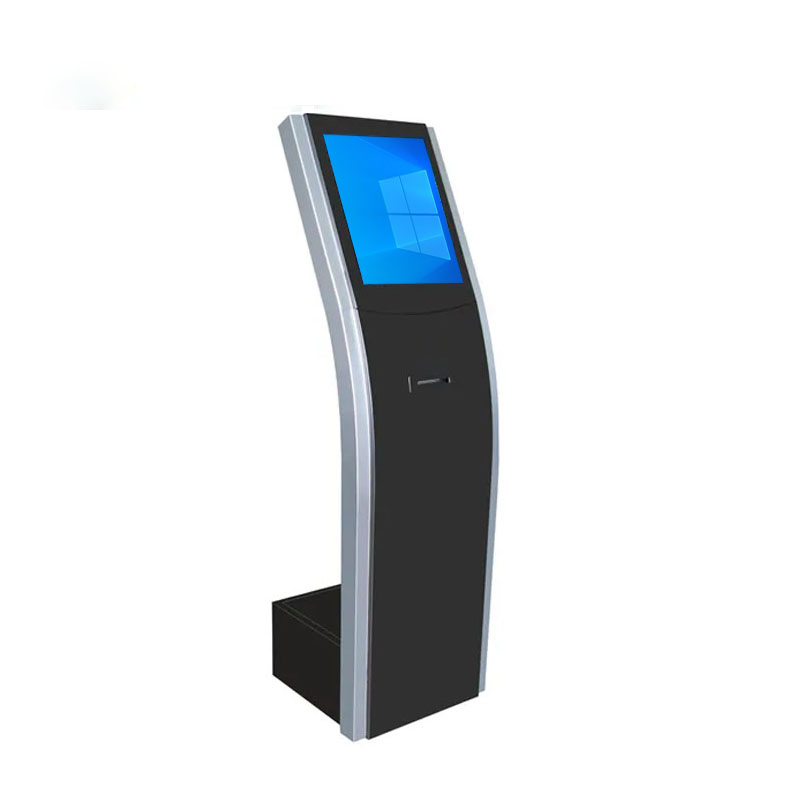 Customized Touch Ticket Kiosk Banks Queue Management System 17 Inch Queue Number Machine
