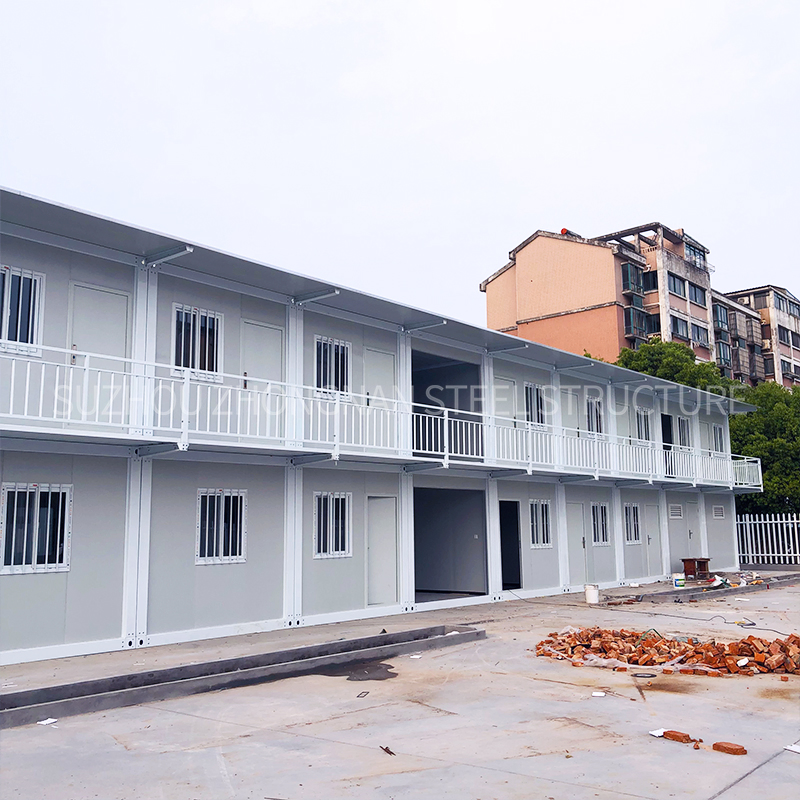 Suzhou Zhongnan High Quality Assemble Prefab Container Hotel Apartment Building for Sale