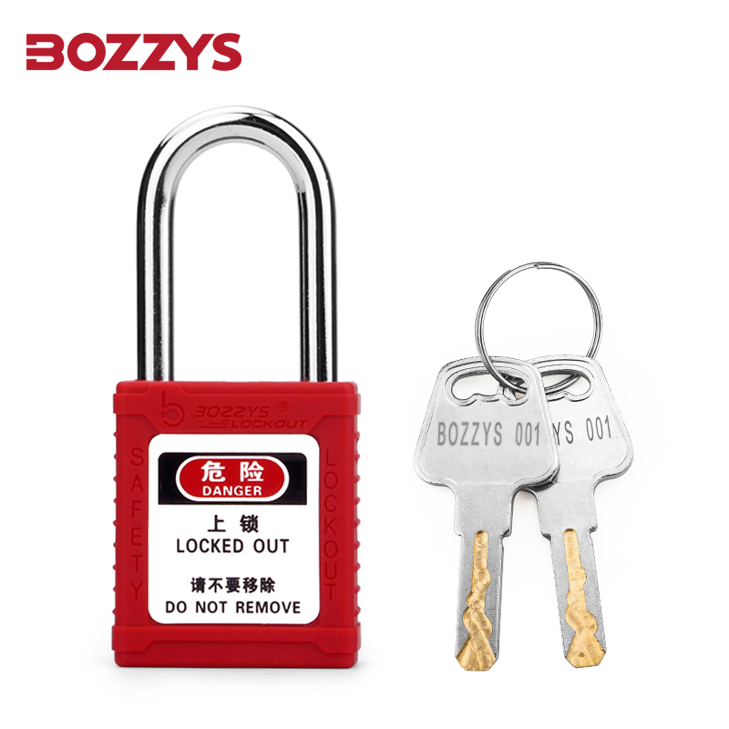 Safety Lockout Padlocks with 6*38mm Hardened Steel Shackle for Industrial Lockout-Tagout