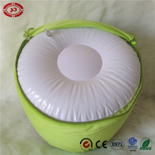Inflated Baby Cushion Plush Funny Toy