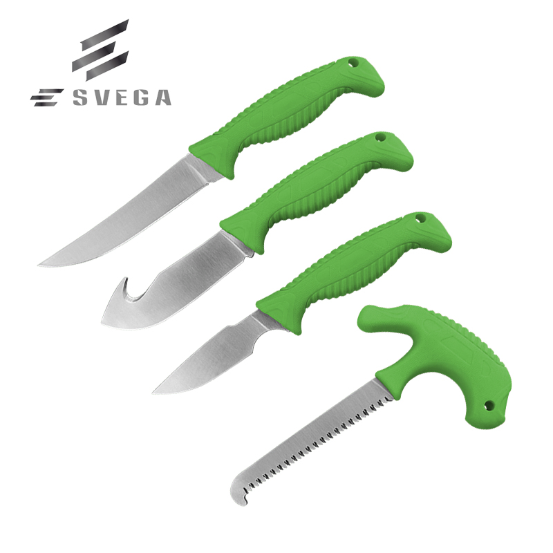 High Quality Plastic Handle Boning Knife Outdoor Hunting Knife