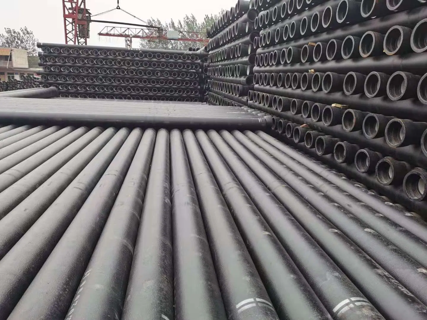 Diameter 100mm 700mm Ductile Iron Pipe Flange 8 Inch Cast Iron Pipes and Fittings