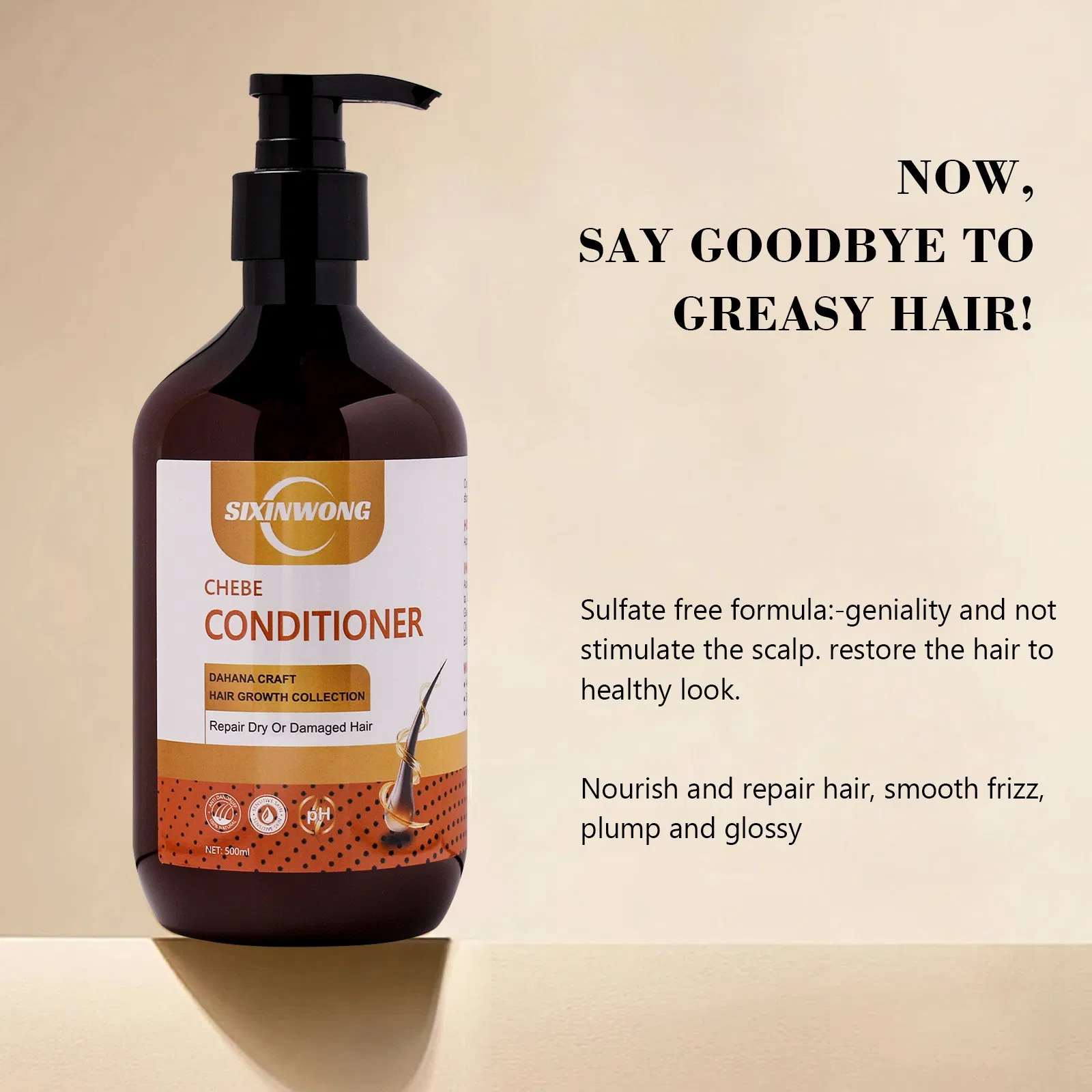 Beauty Cosmetics Smooth Long Lasting Softness Hydration for Dry Damaged Chebe Conditioner