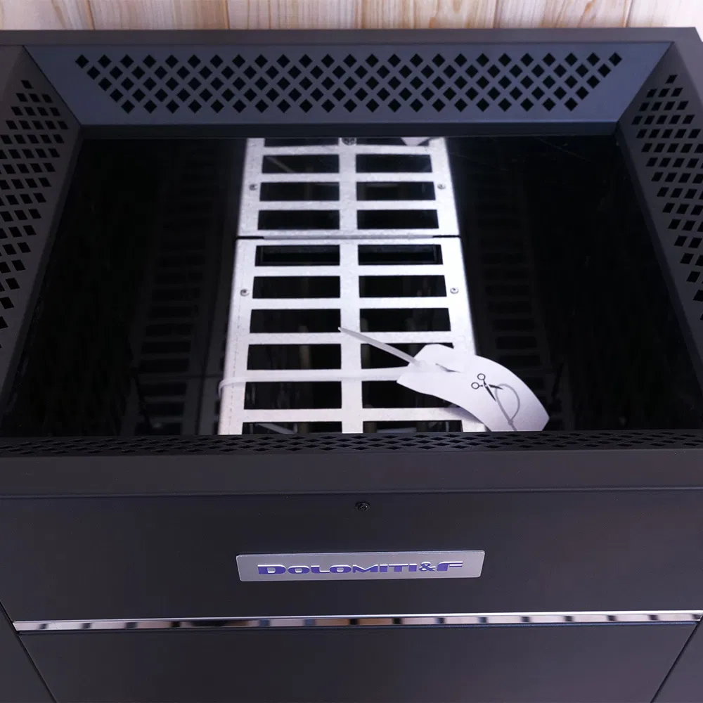 Обогреватель для сауны Dolomiti 9KW, нержавеющая сталь