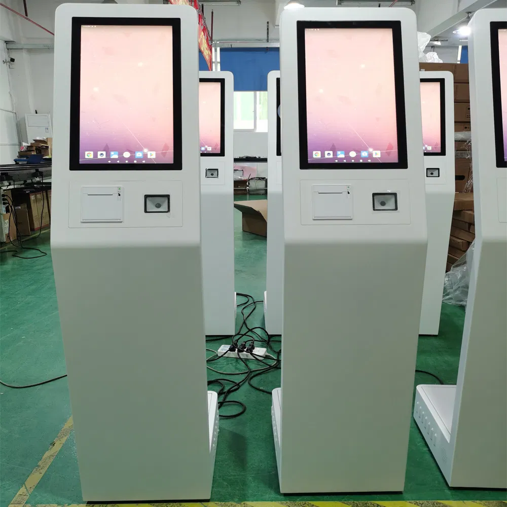 Сенсорный киоск самообслуживания 18.5 дюймов с принтером и NFC
