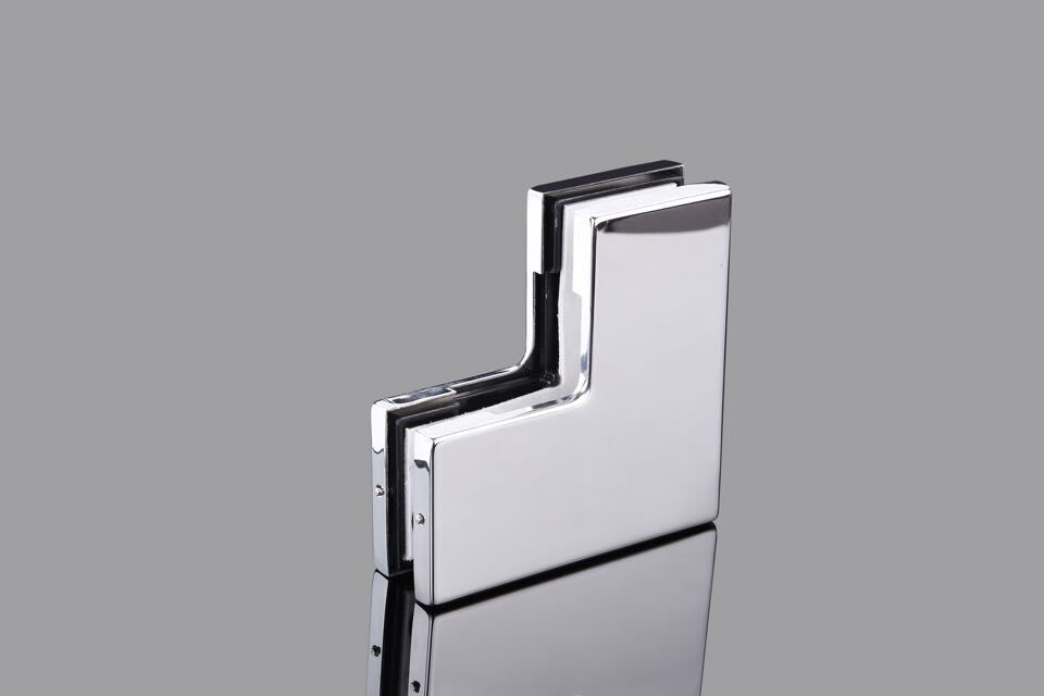 Wholesale Door Hardware Small L Patch Fitting for Glass Door