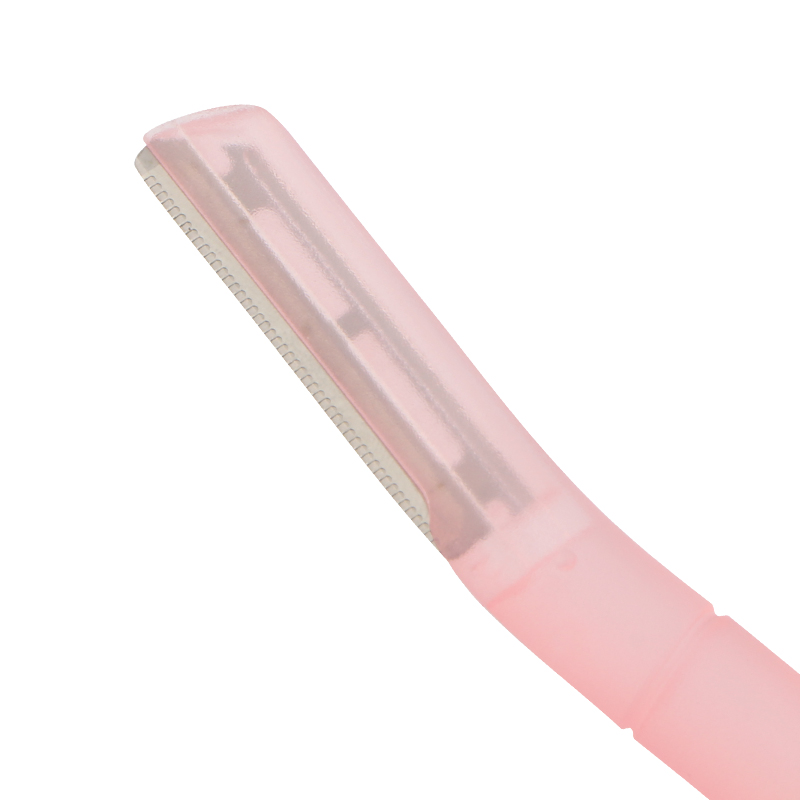 Amazon Hot Sell Beauty Tools Eyebrow Razor Kit Women Face Razor Kit in Pink
