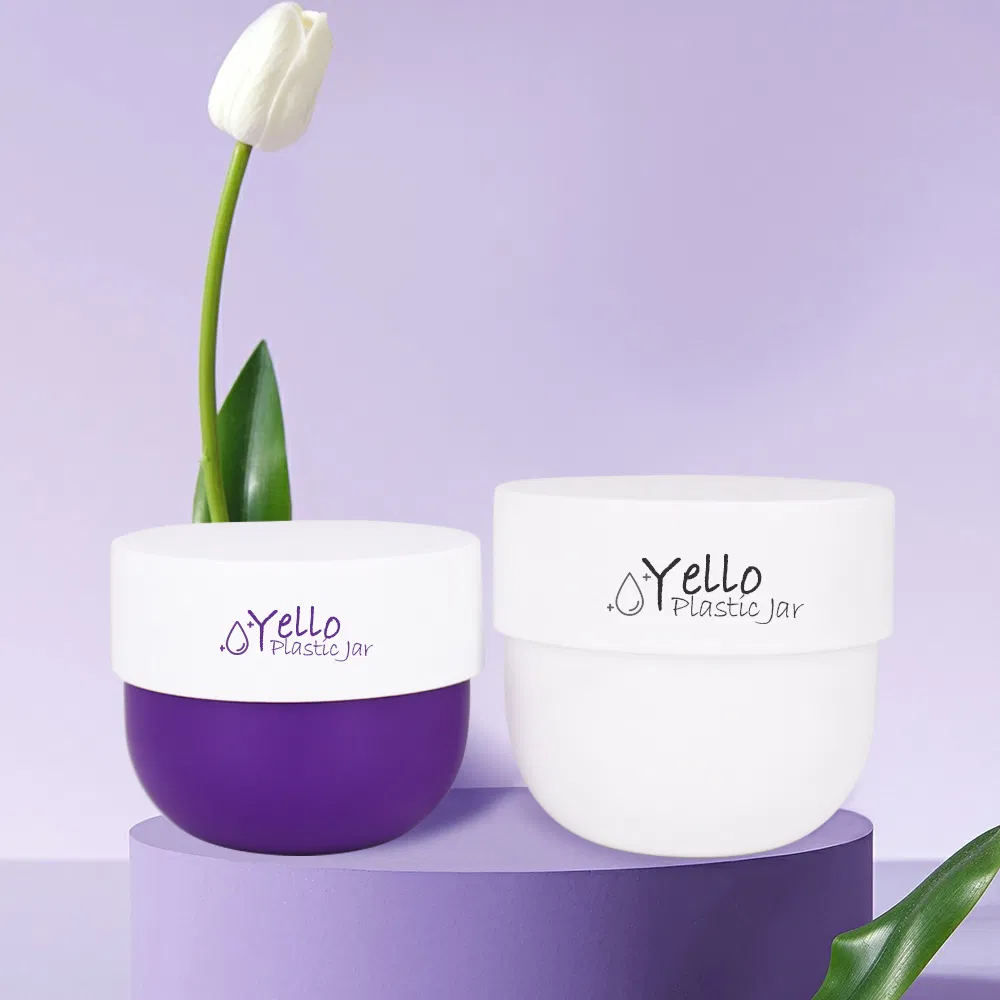 Customizable Plastic Cream Jars for Body Care Products