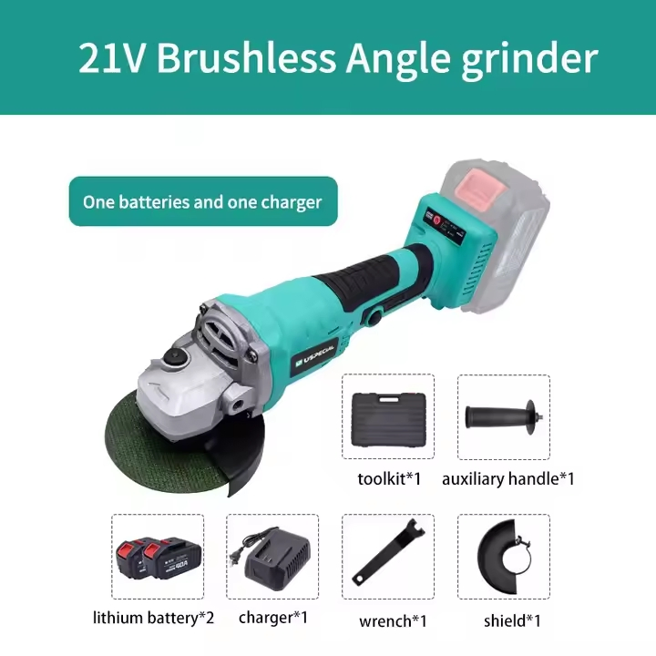Electric Angle Grinder ETP Lithium Battery Brushless Strong Magnetic Angle Grinder Mini Angle Grinder