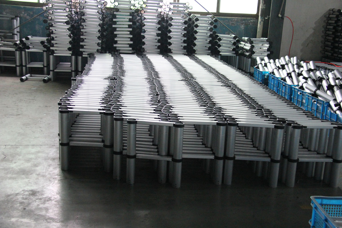 Aluminum Telescopic Ladder with 10 Steps Multi-Purpose Extension Household Ladder