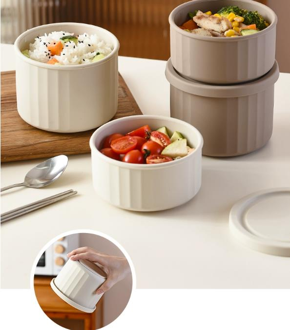 Non Leakage Silicone Lunch Box Food Container