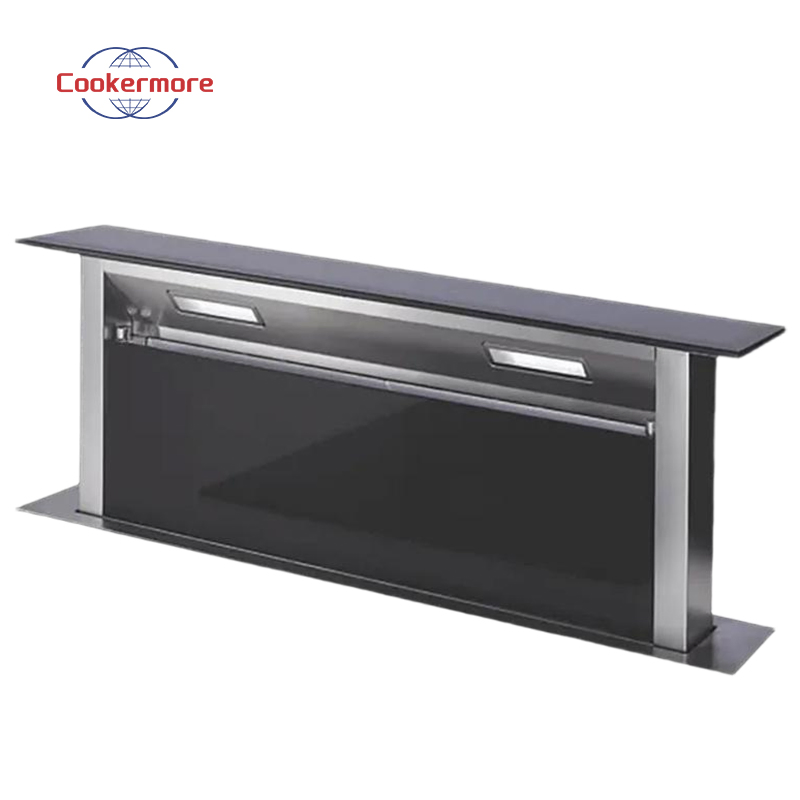 90cm Kitchen Drowndraft Cooker Hood with Stainless Steel Range Hood