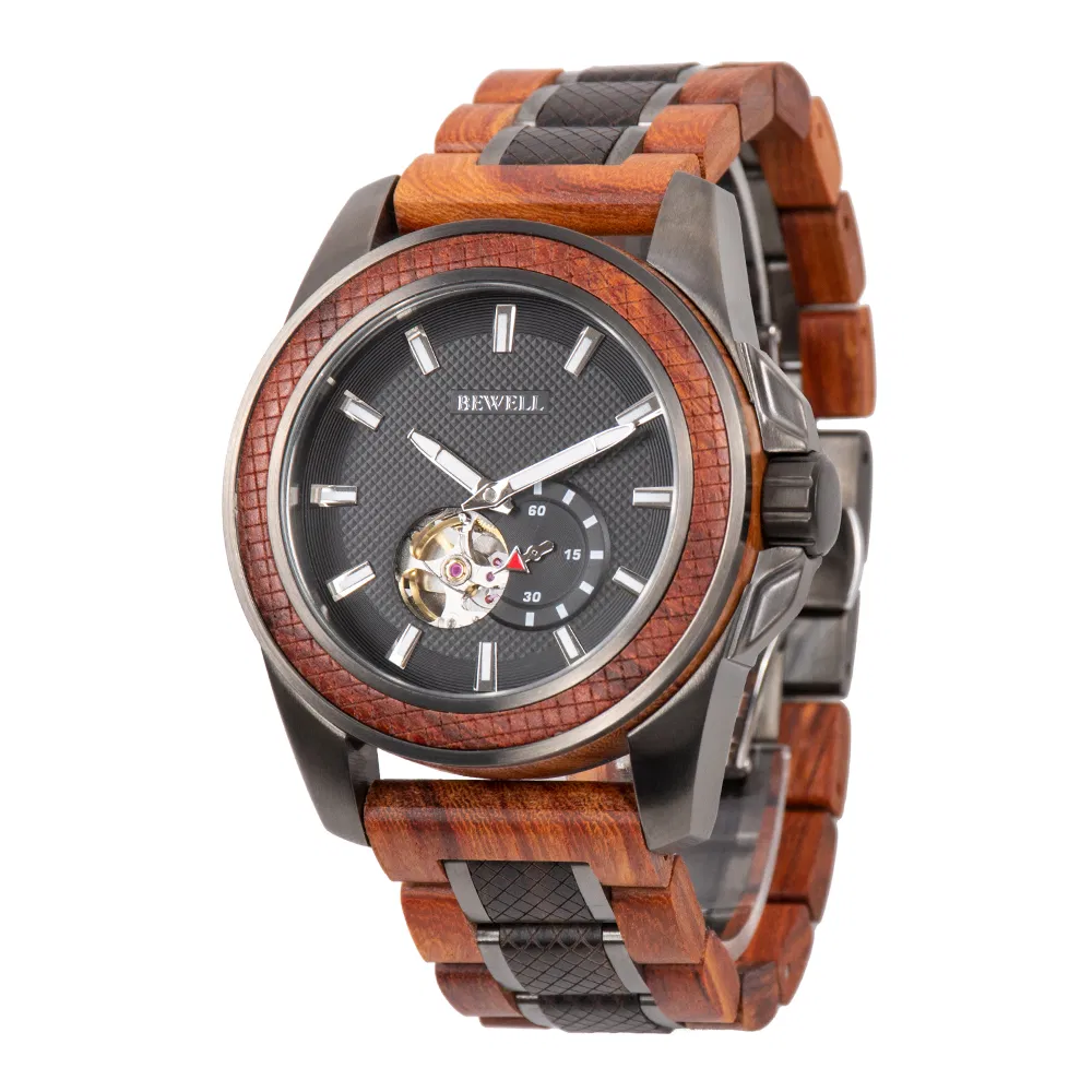 Luxury Watches Dropshipping Automatic Miyota Movement Wooden Watches Private Label