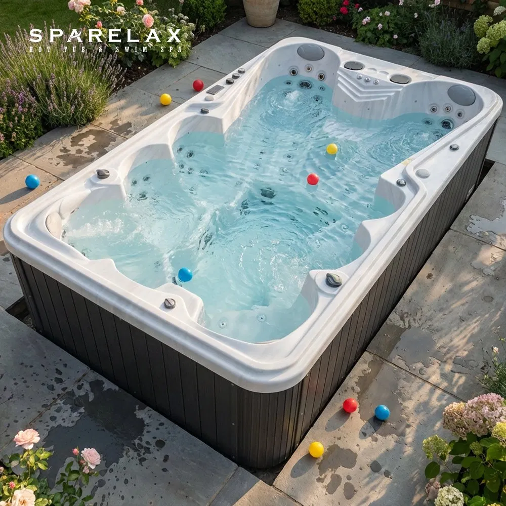 Outdoor Super Party SPA Pool Hot Tub for 9-10 Person