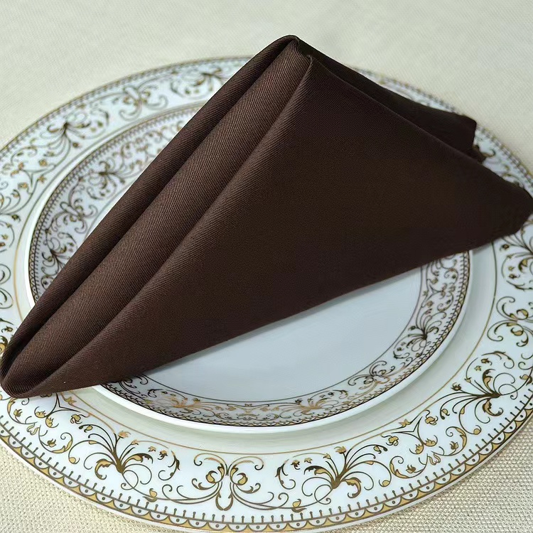 Formal Elegant Absorbent Thicker Decorative Napkin Pure Cotton Napkin for Restaurant