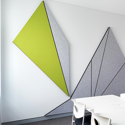 Soundproof Acoustic Felt Pet Panel Composition Polyester Fiber Wall Decorative Panel