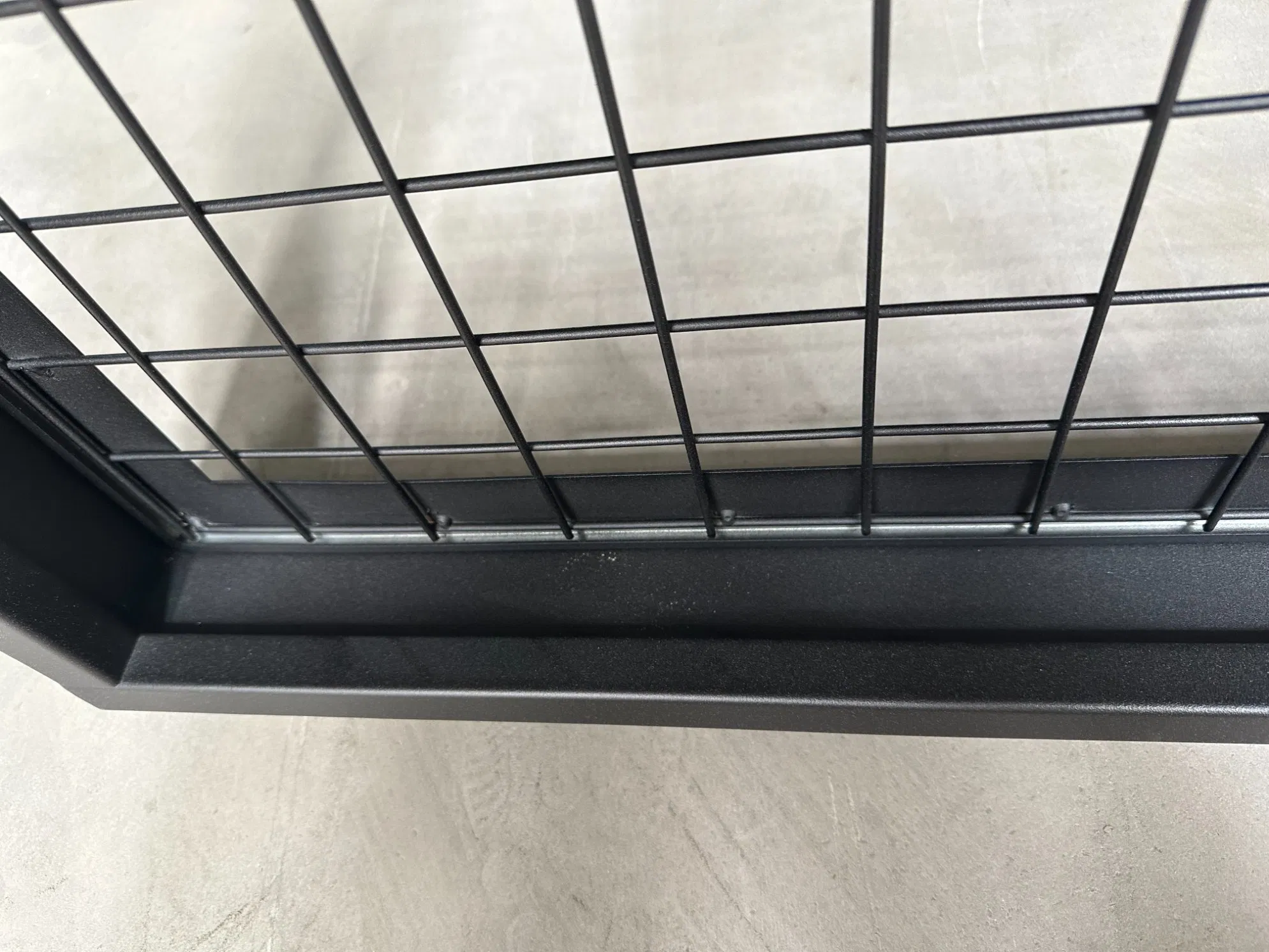 Mobile Storage Security Steel Window Set Bug Screen with Aluminum Window