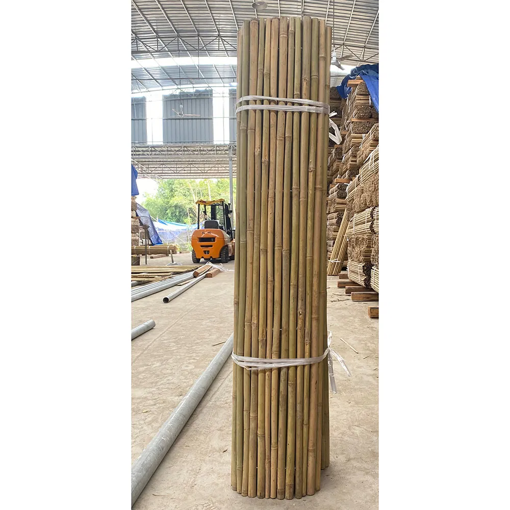 Wholesale Factory Price Bamboo Fence Bamboo Bunch Fence Natural Materials Solid Backyard Garden Privacy Fences
