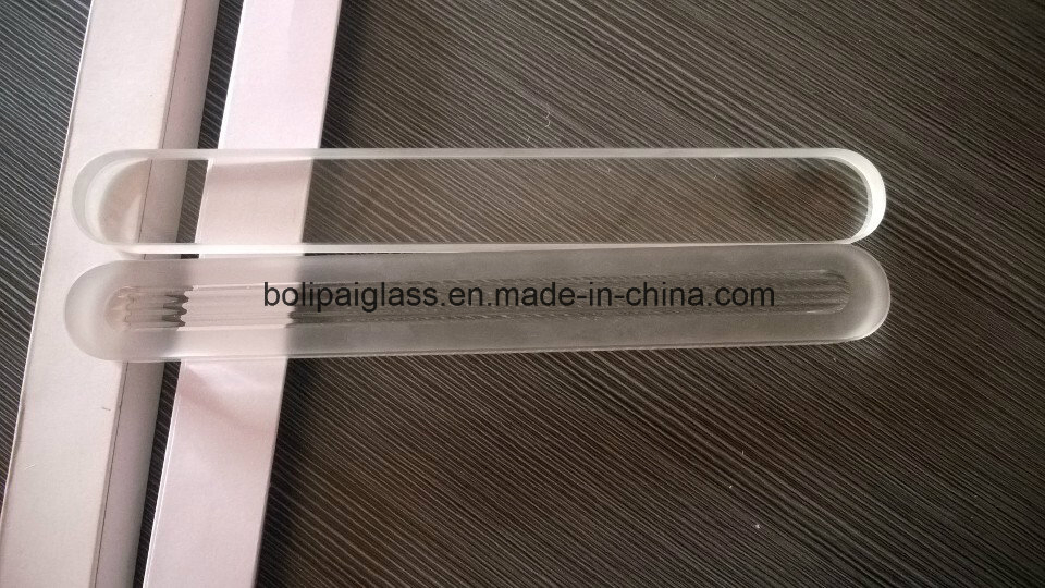 Round Shape Borosilicate Gauge Glass Capsule Shape Borosilicate Reflex Gauge Glass