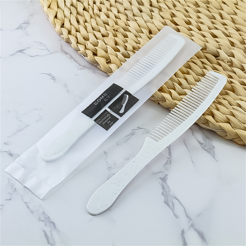 Disposable Vanity Kit for Guest Convenience with Sustainable Materials