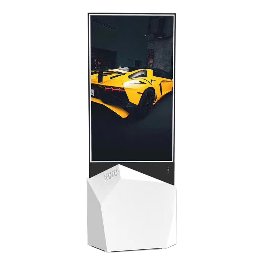 Indoor 55 Inch Android Advertising Screen Transparent Flexible OLED Screen Display Module for Advertising