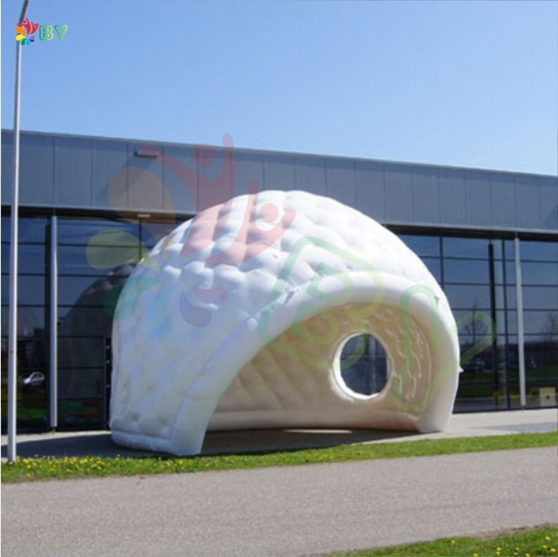 Boyan Outdoor Inflatable Nightclub Tent LED Light Cube Party Tent