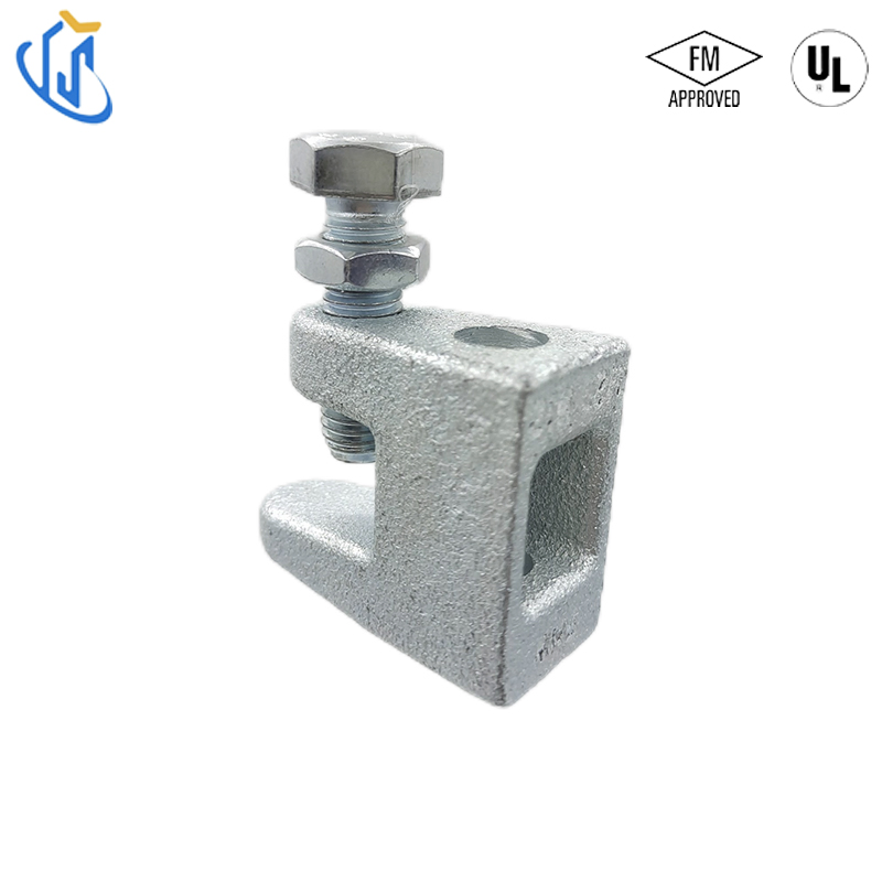 FM UL Certificate Universal Seismic Sway Bracing Top Beam Fixed Beam Clamp