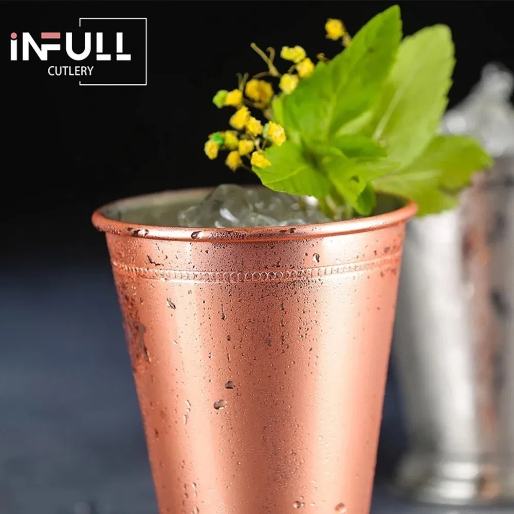 Mint Julep Cup 14 Oz Professional Bartender Stainless Steel Cocktail Cups