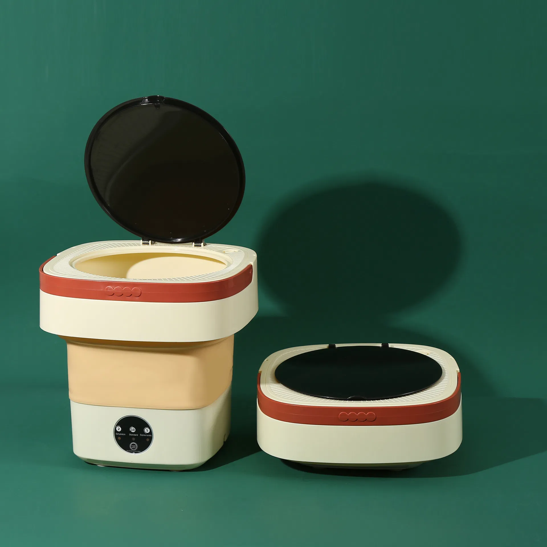 Portable Maternal and Infant Blue Light Mini Underwear Folding Washing Machine