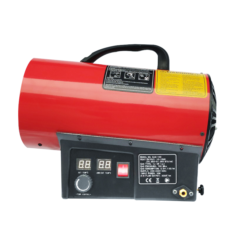 Steel Portable Patio Heater with Advanced Safety Elements and 70W Motor