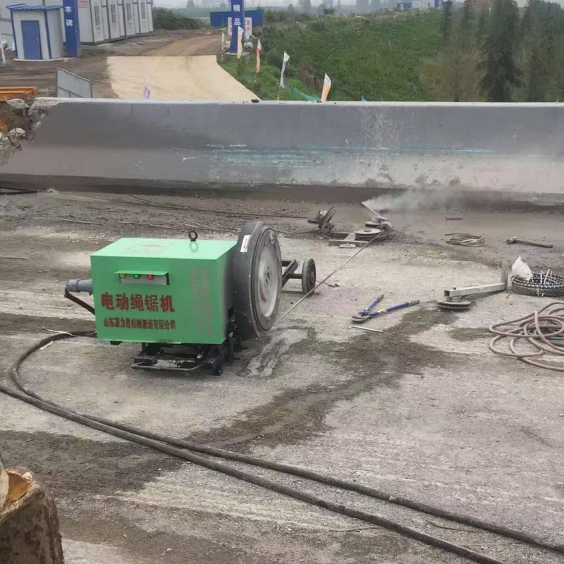Support Customization 22kw High Efficiency Diamond Rope Saw Machine