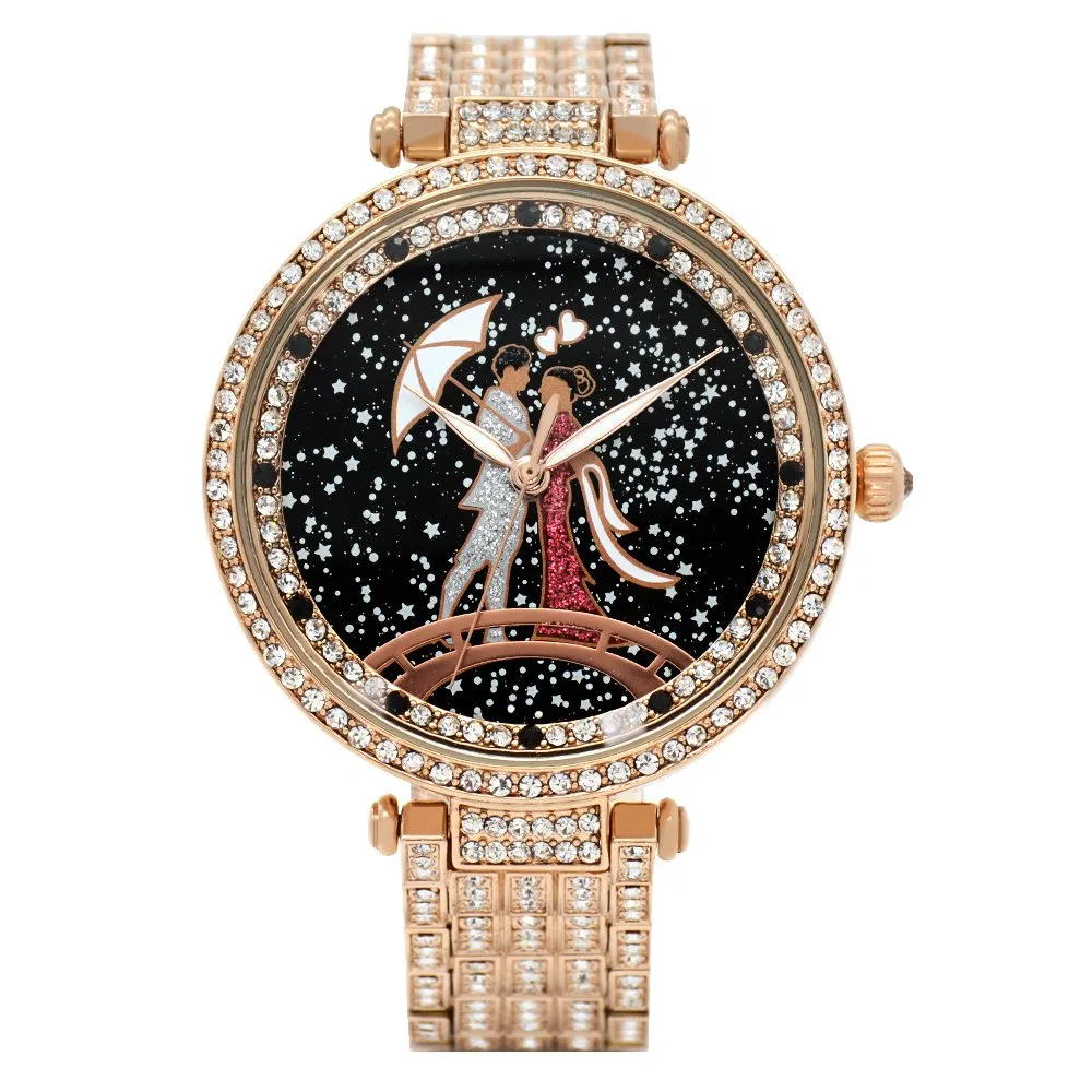 Full Diamond Alloy Watch for Women Starry Sky Ladies Watches Brands Luxury Women 3ATM Waterproof Japan Movt Fashion Girl Wrist Watch