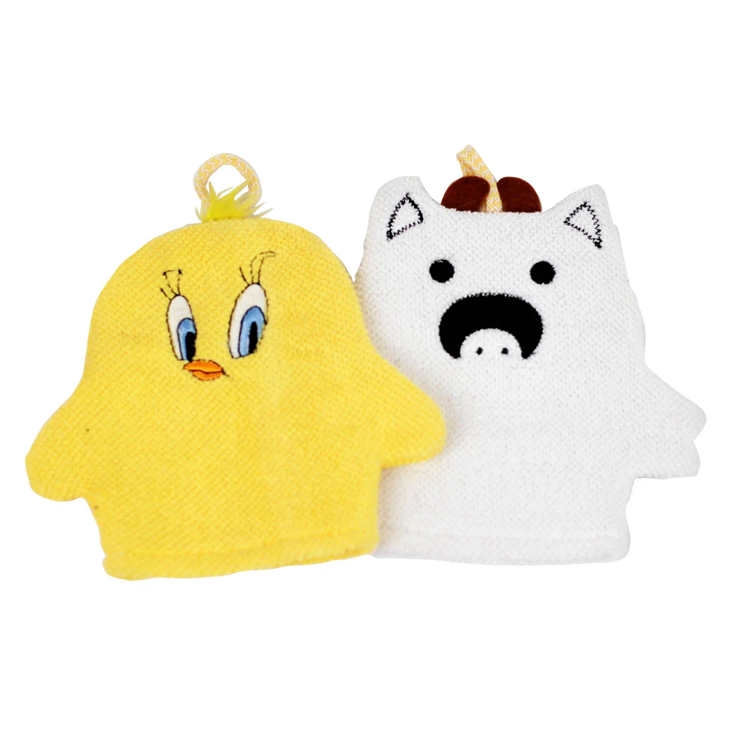 Multi Style Wholesale Custom Logo Cartoon Animal Baby Body Scrubber Shower Glove Shower Mitt Kids Exfoliating Bath Glave