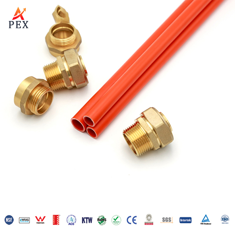 NSF Certificated EVOH Pex Pipe with Crimp Fittings 1/2 Inch