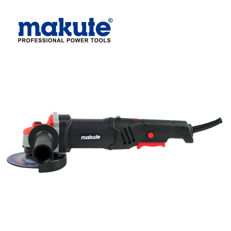 Makute 100mm 115mm 125mm Variable Speed Adjustment Long Handle Angle Grinder
