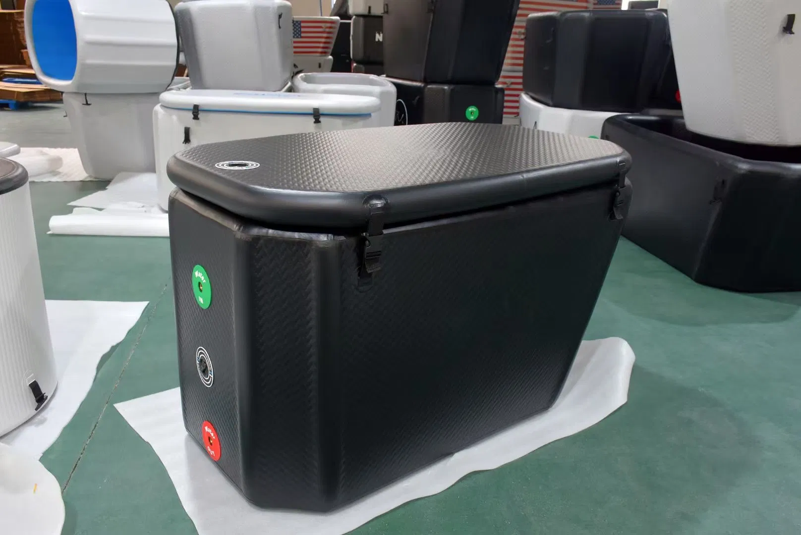 Складной ледяной купель PVC для криотерапии и вечеринок