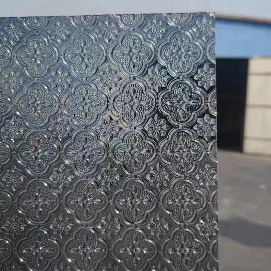 Hotsale 3mm 4mm 5mm 6mm 8mm Grey Brown Green Tinted Float Patterned Glass for Furniture