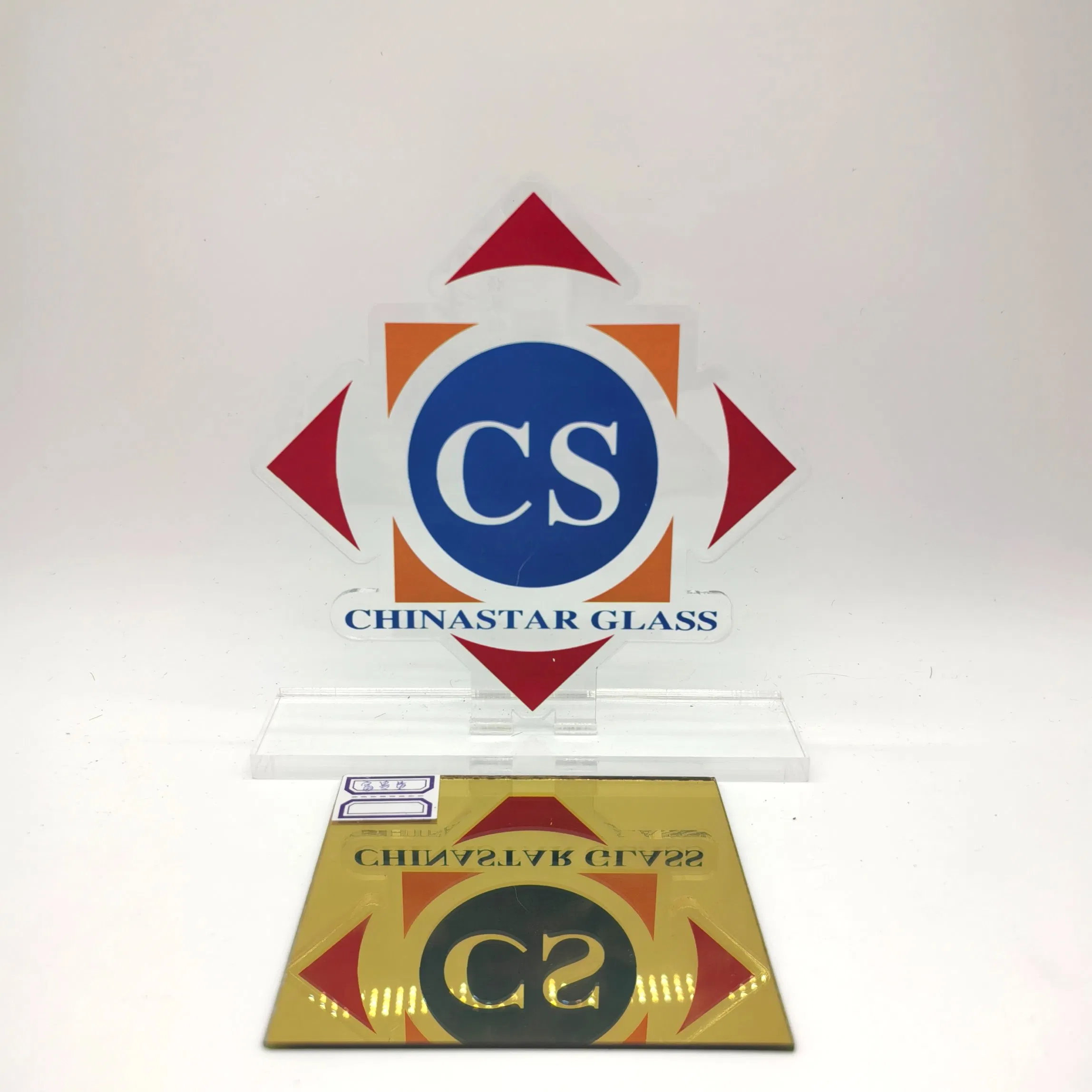 3/4/5/6/8mm Rich and Noble Yellow Mirror for Decorations/Bathroom/Background/Wall Surface